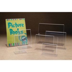 Clear Plastic Single Sided Sign Holders