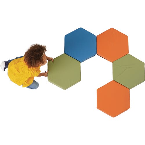Hexagon Floor Cushions