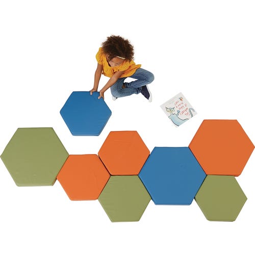 Hexagon Floor Cushions