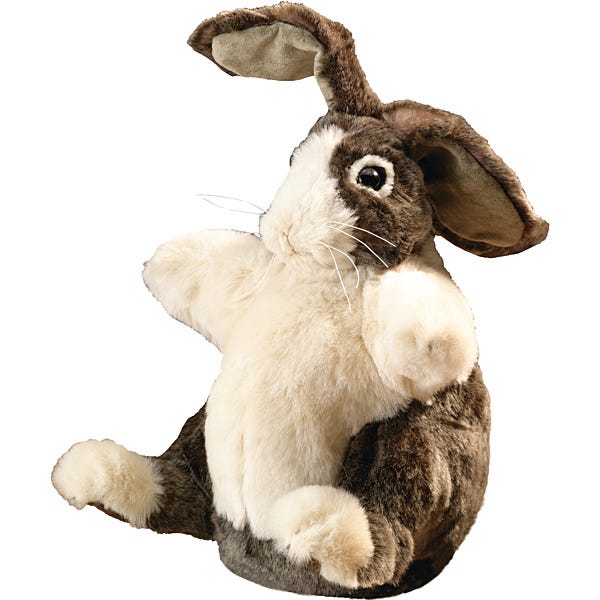 Dutch Rabbit Puppet