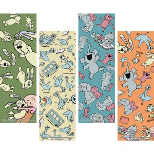 Mo Willems Pattern Bookmarks