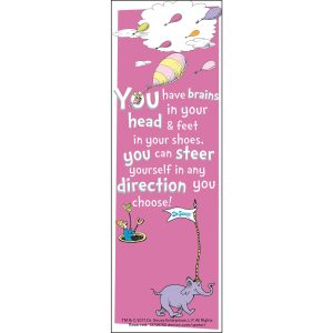 Dr. Seuss You Have Brains Bookmarks